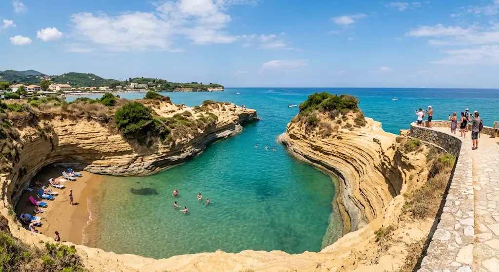 Ghid complet - canal d'amour din Sidari - Corfu