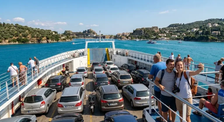 Cel Mai Bun Traseu din România spre Corfu cu mașina