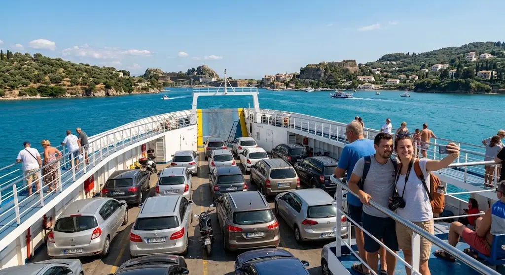 Cel Mai Bun Traseu din România spre Corfu cu mașina