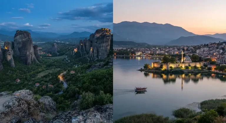 obiective si activitati in meteora si ioannina