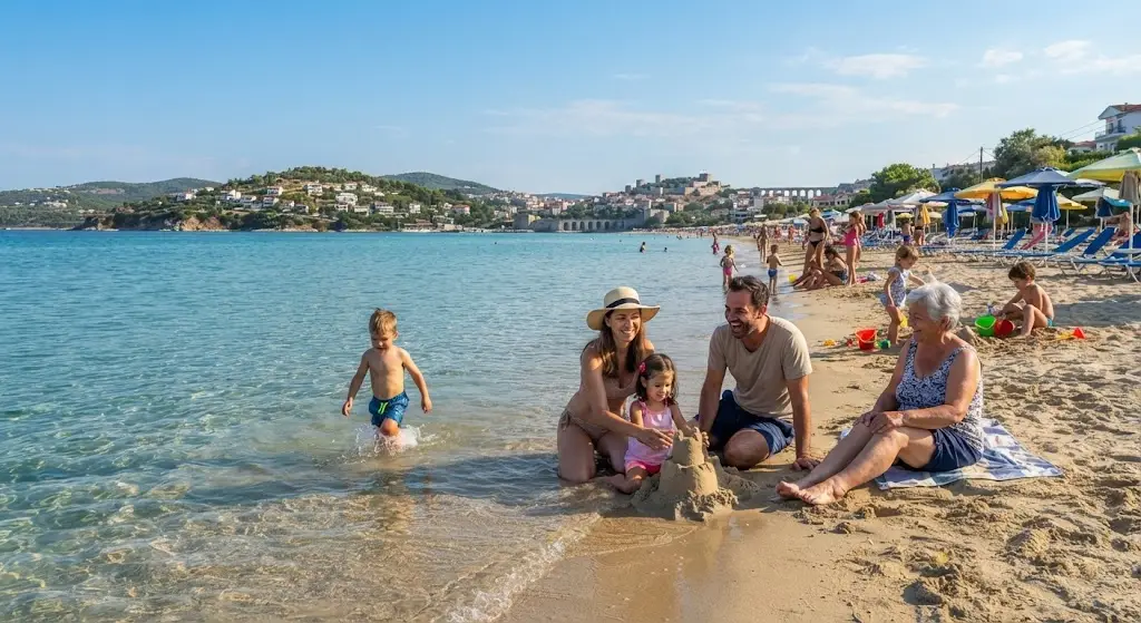 Plaje Ideale pentru Familii cu Copii în Kavala - Lista de optiuni.