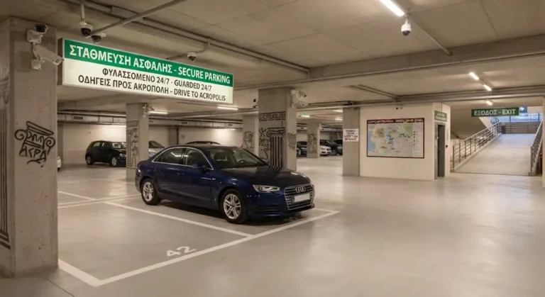 Unde parchezi sigur în Atena